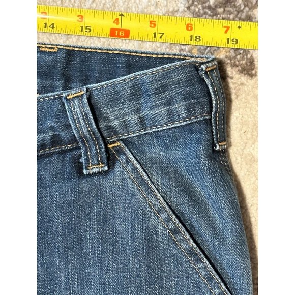 Carhartt 38x30 Relaxed Fit Straight Leg Carpenter Painter Jeans Medium Wash NWOT - Picture 6 of 9